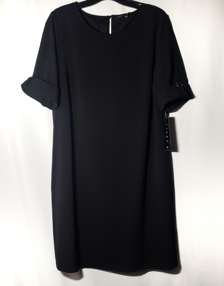 NWT Tiana. B. Knee Length Dress Size 10P Black